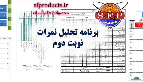 برنامه تحلیل نمرات نوبت دوم